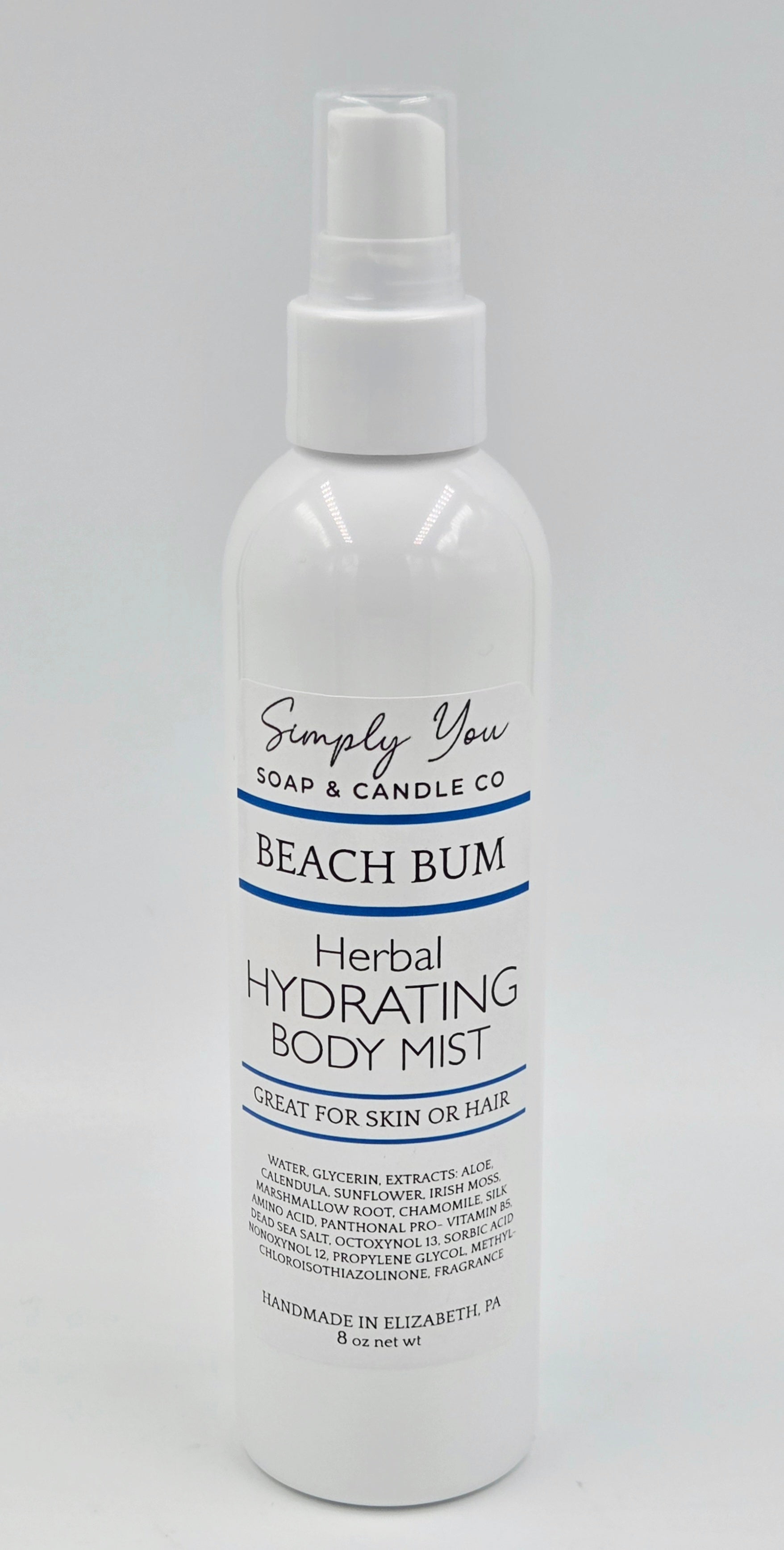 Herbal Hydration Body Mist – Simply You Soap & Candle Co.