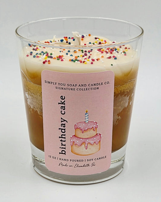 Birthday Cake Soy Candle