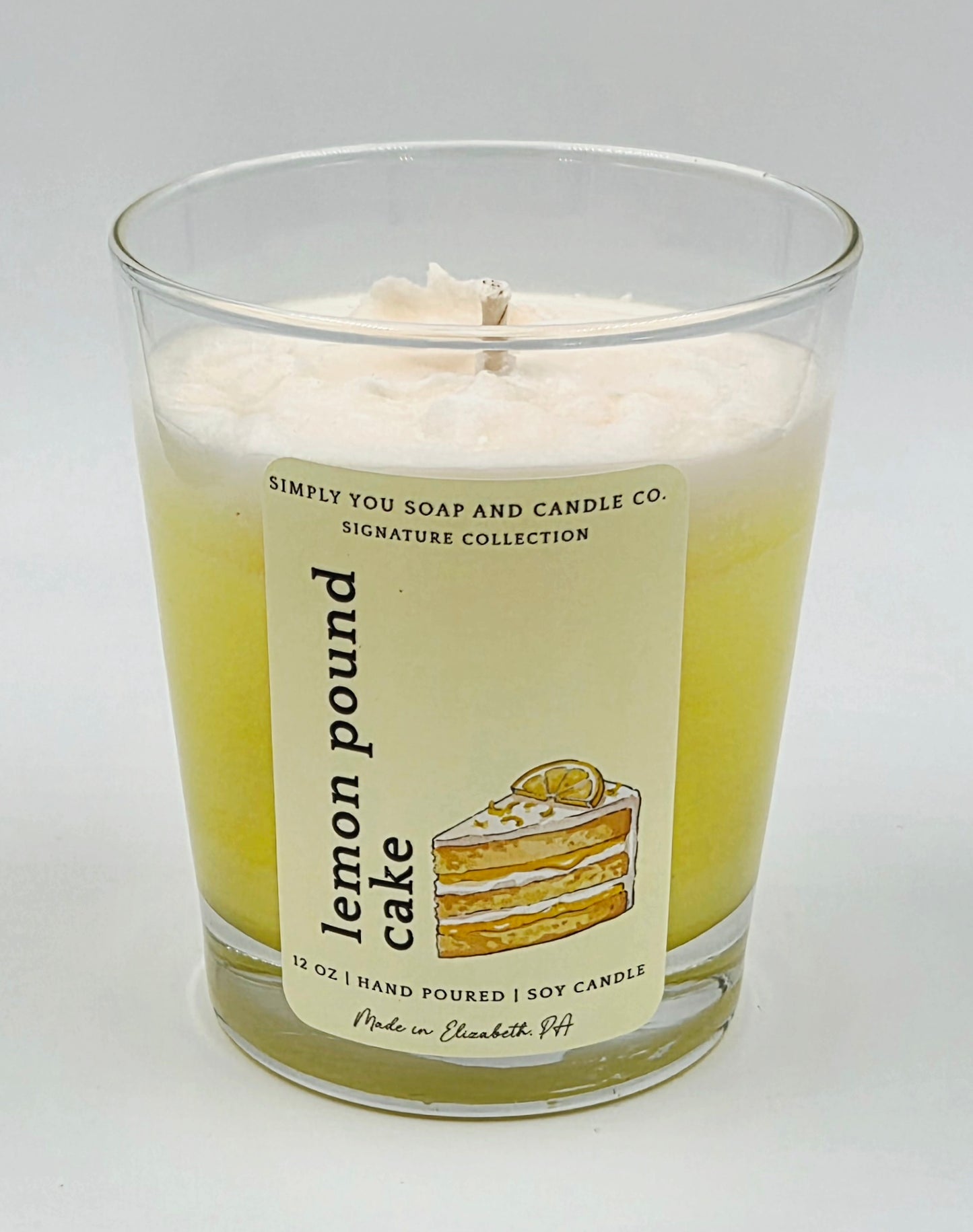 Lemon Pound Cake Soy Candle