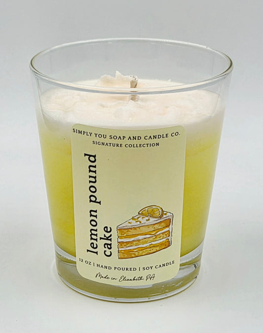 Lemon Pound Cake Soy Candle