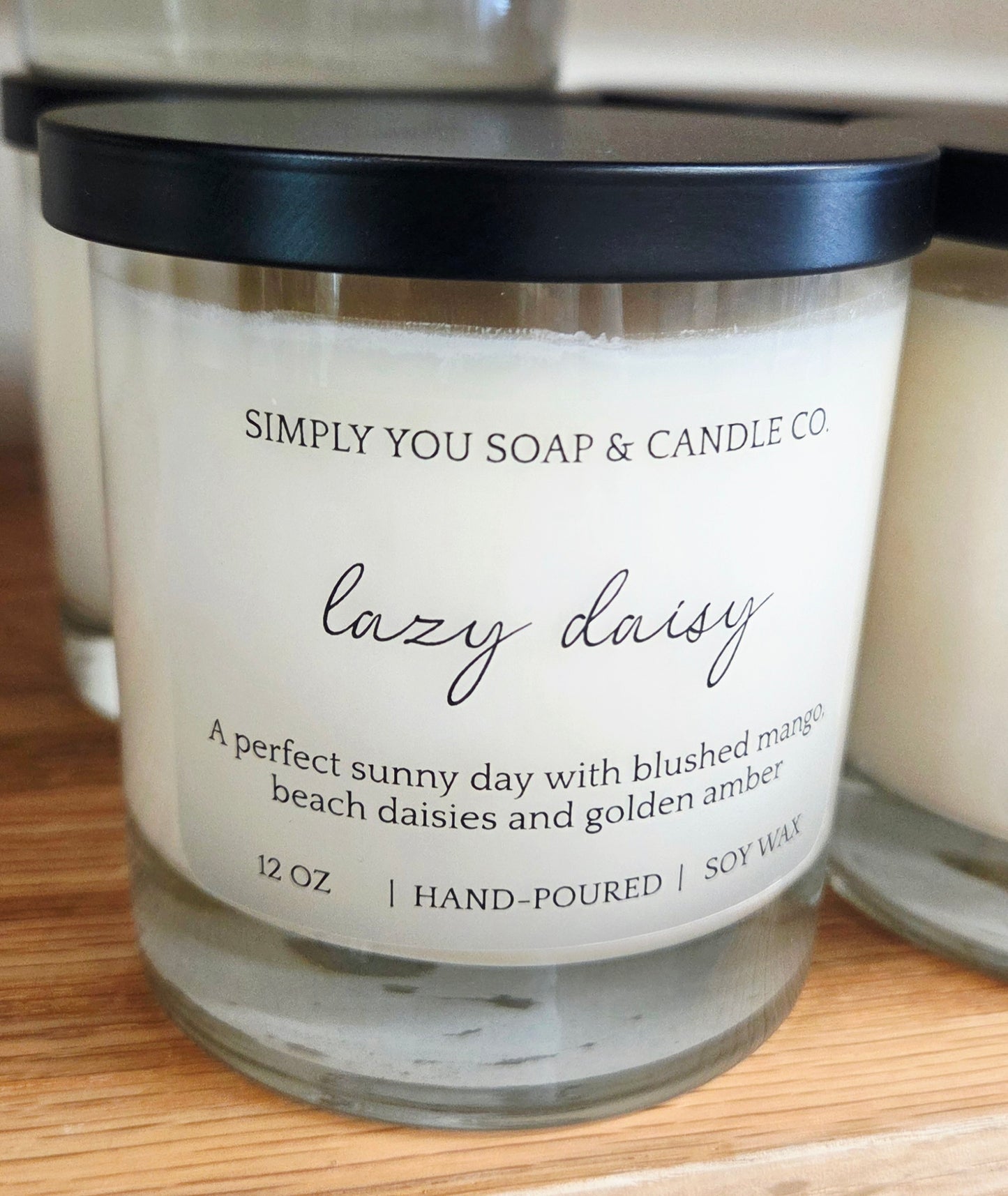 Lazy Daisy Soy Candle