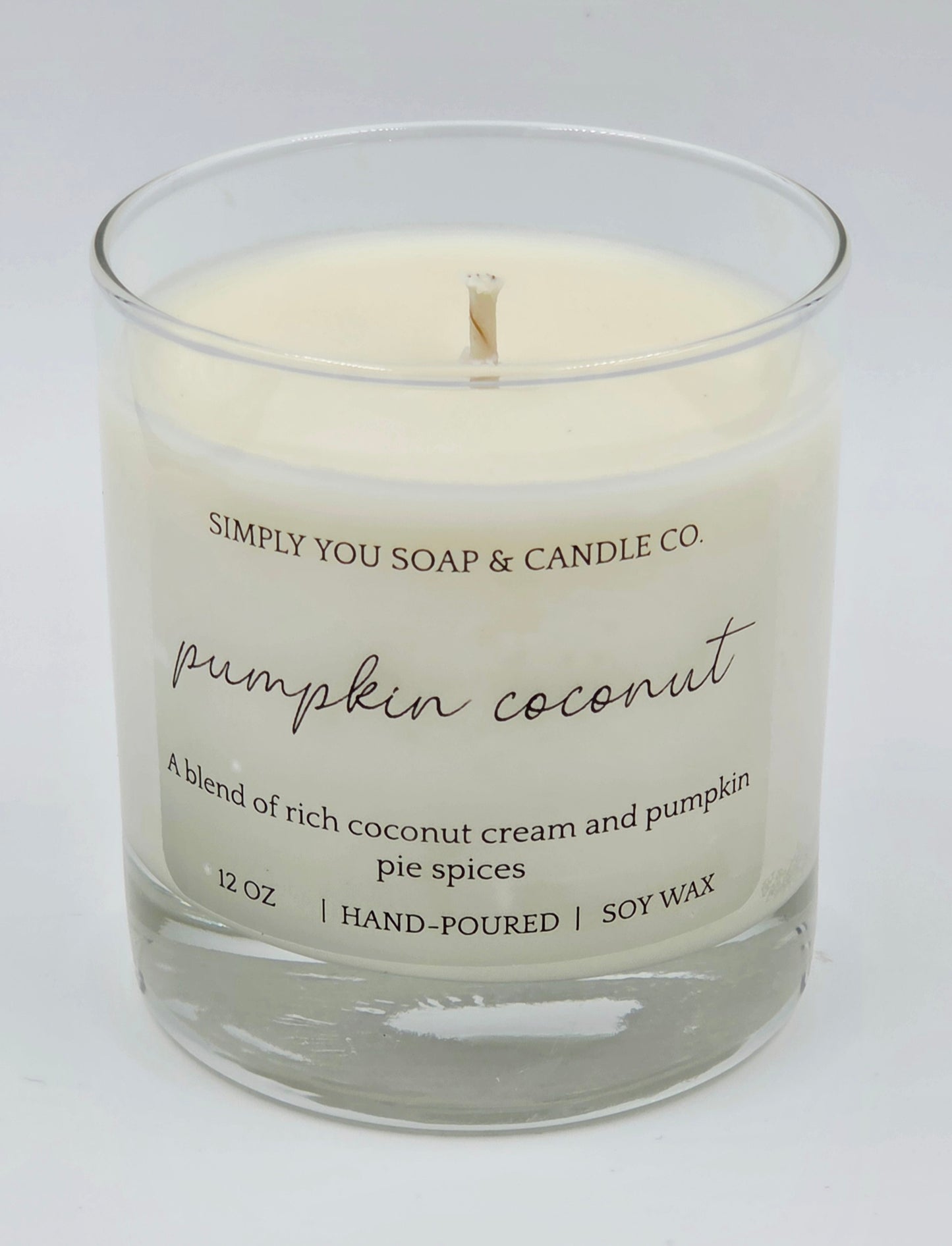 Pumpkin Coconut Soy Candle