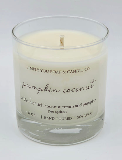 Pumpkin Coconut Soy Candle