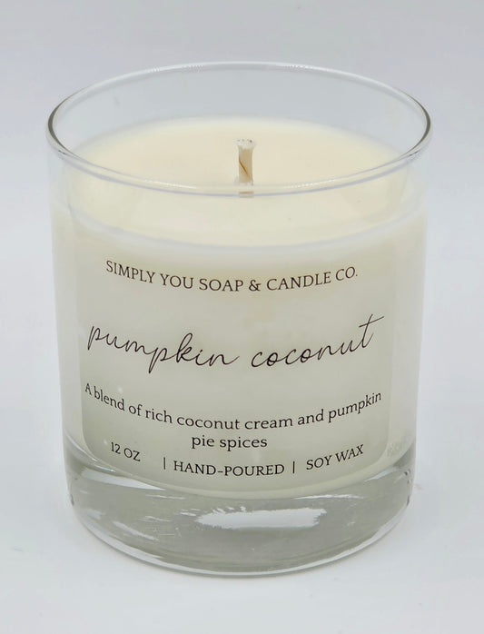 Pumpkin Coconut Soy Candle
