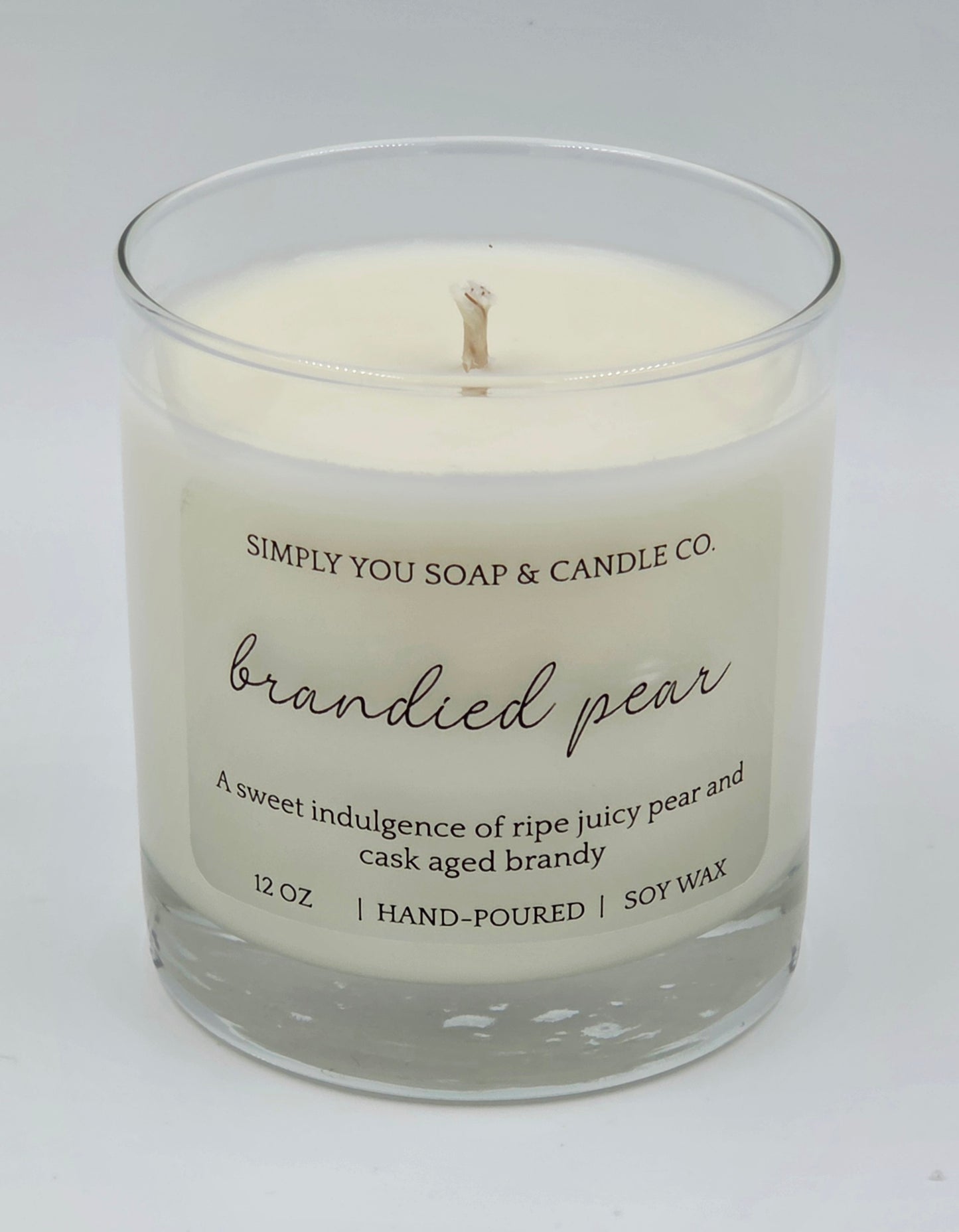 Brandied Pear Soy Candle