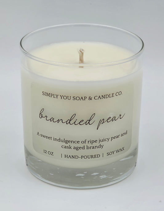 Brandied Pear Soy Candle