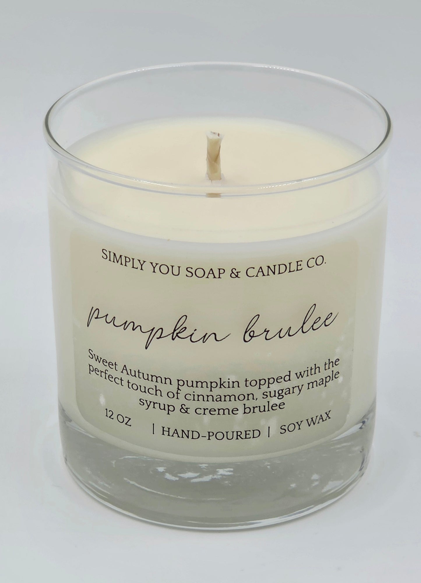 Pumpkin Brulee Soy Candle