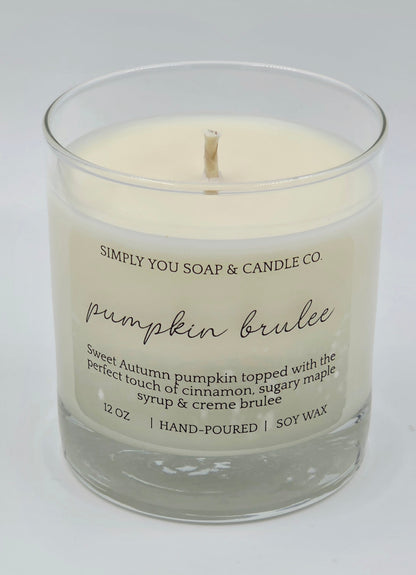 Pumpkin Brulee Soy Candle