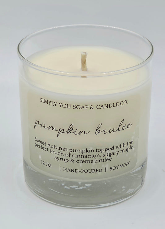 Pumpkin Brulee Soy Candle