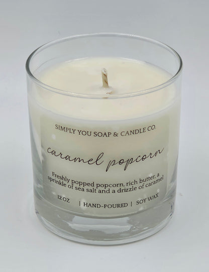 Caramel Popcorn Soy Candle