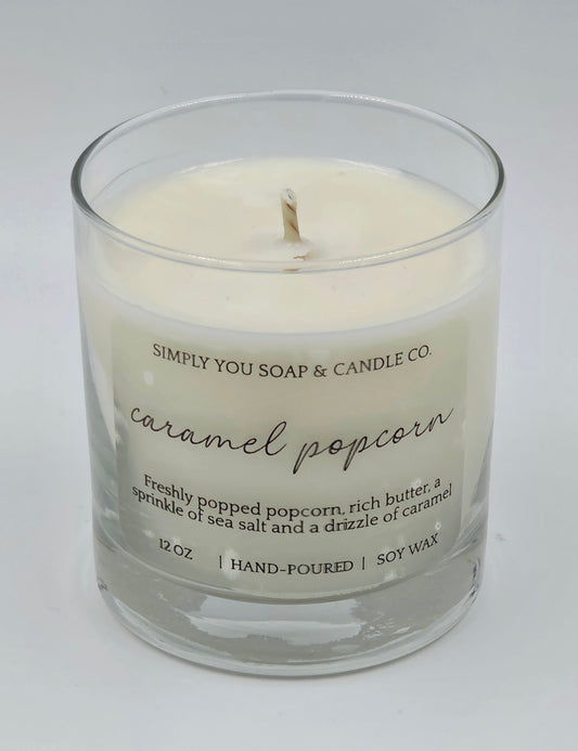 Caramel Popcorn Soy Candle
