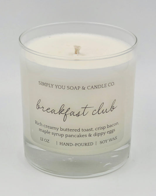 Breakfast Club Soy Candle
