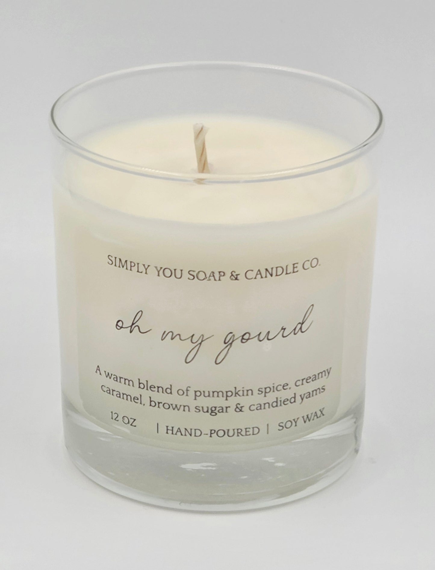 Oh My Gourd Soy Candle
