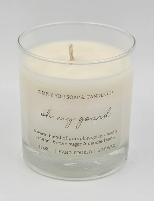 Oh My Gourd Soy Candle