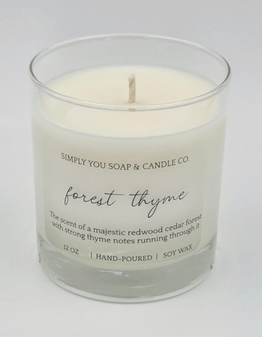 Forest Thyme Soy Candle