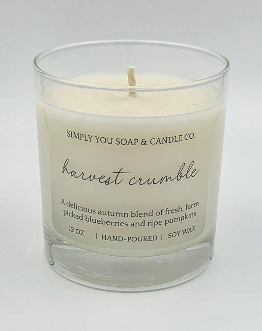 Harvest Crumble Soy Candle