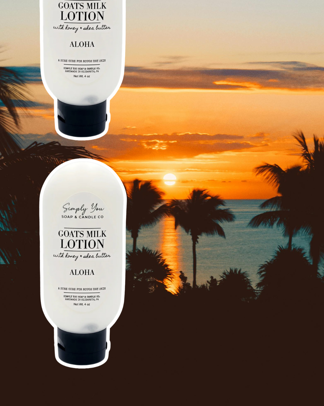 Goats Milk Lotion - 4 oz. – Simply You Soap & Candle Co.