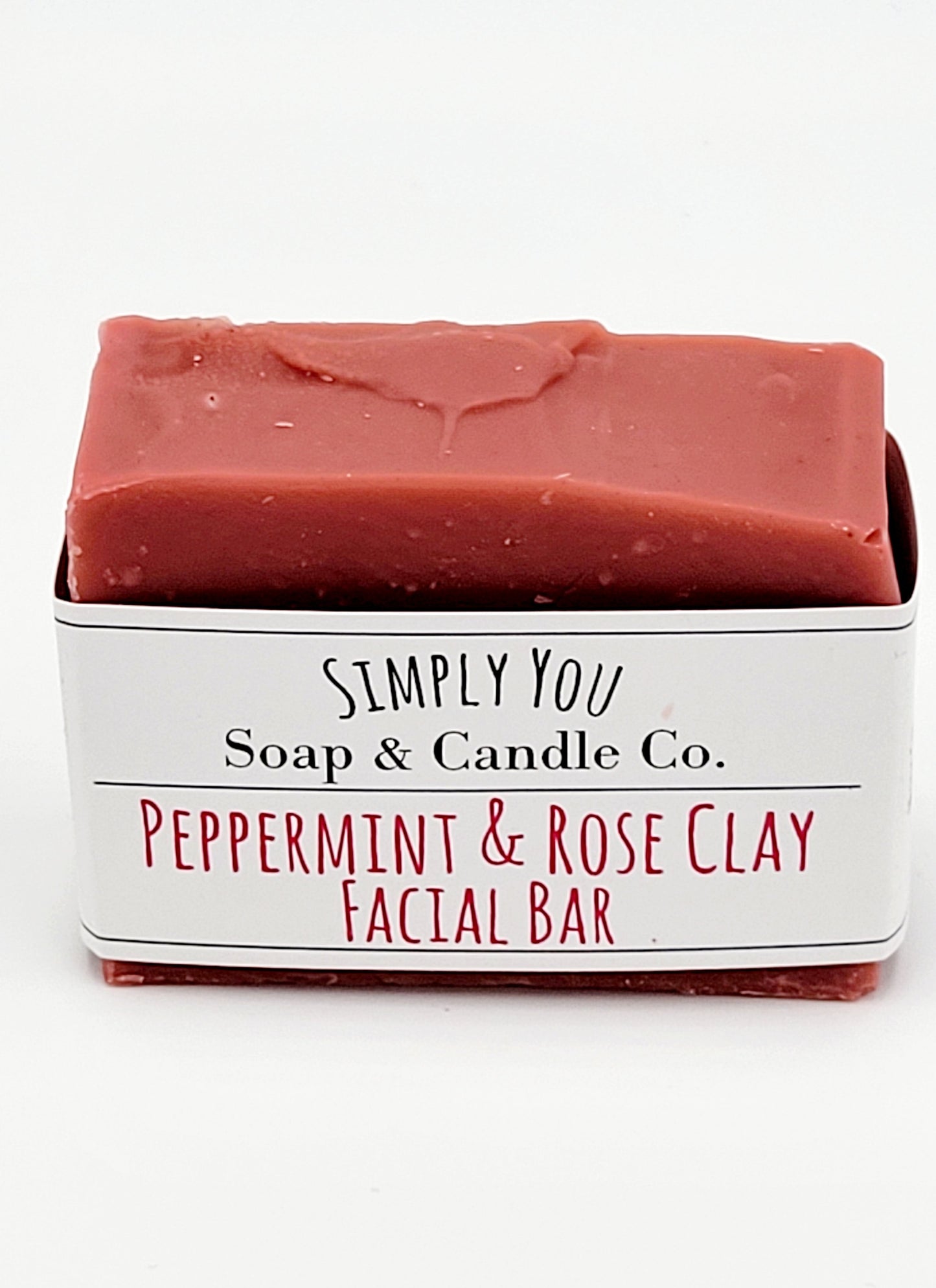 Essential Peppermint & Rose Clay Soap