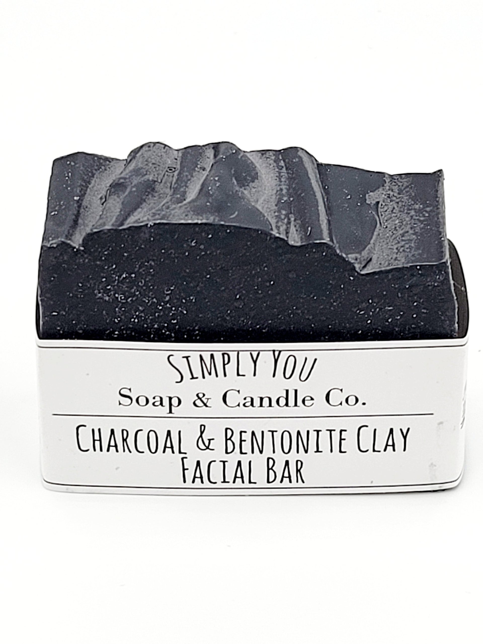Charcoal & Bentonite Clay Facial Soap – Simply You Soap & Candle Co.