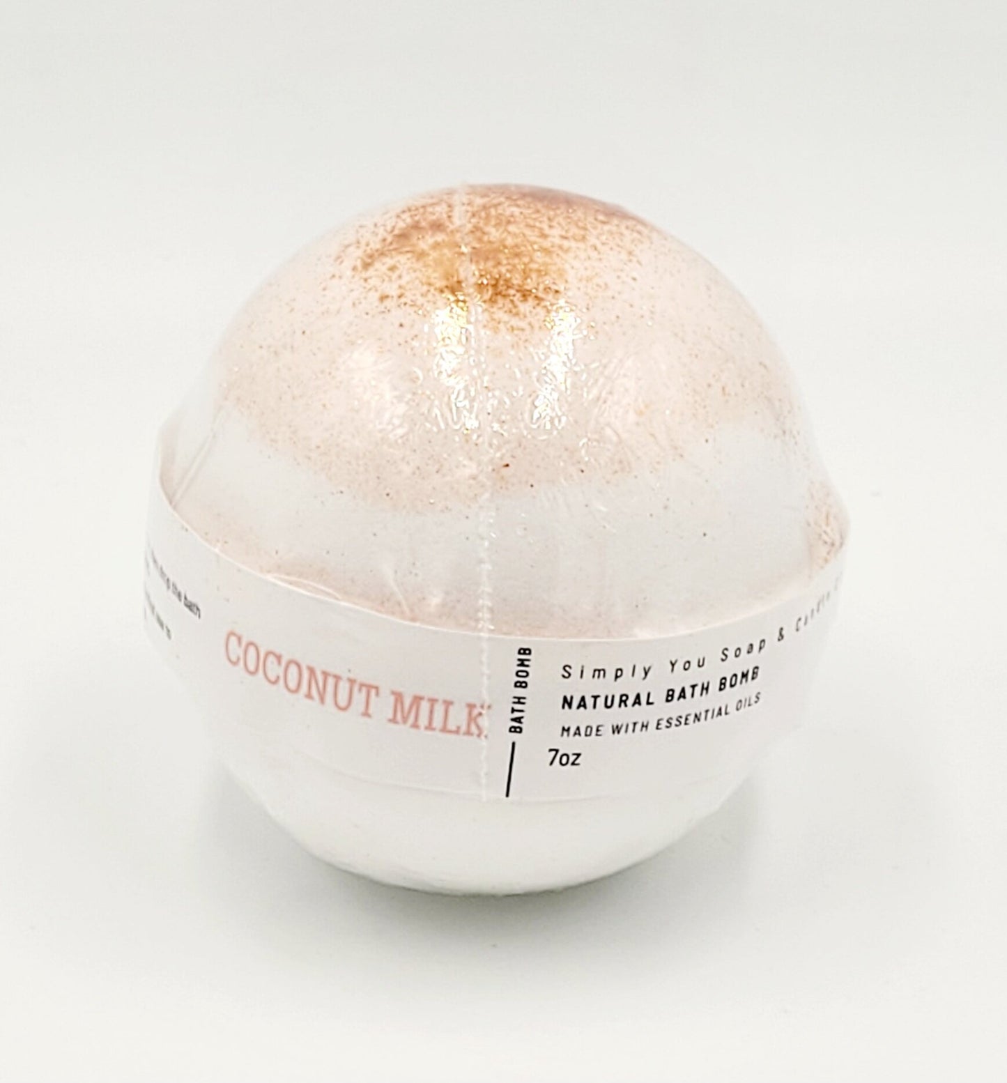Coconut Milk Bath Bomb