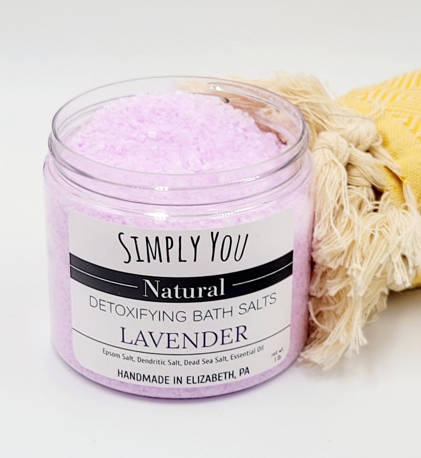 Detoxifying Bath Salt Lavender