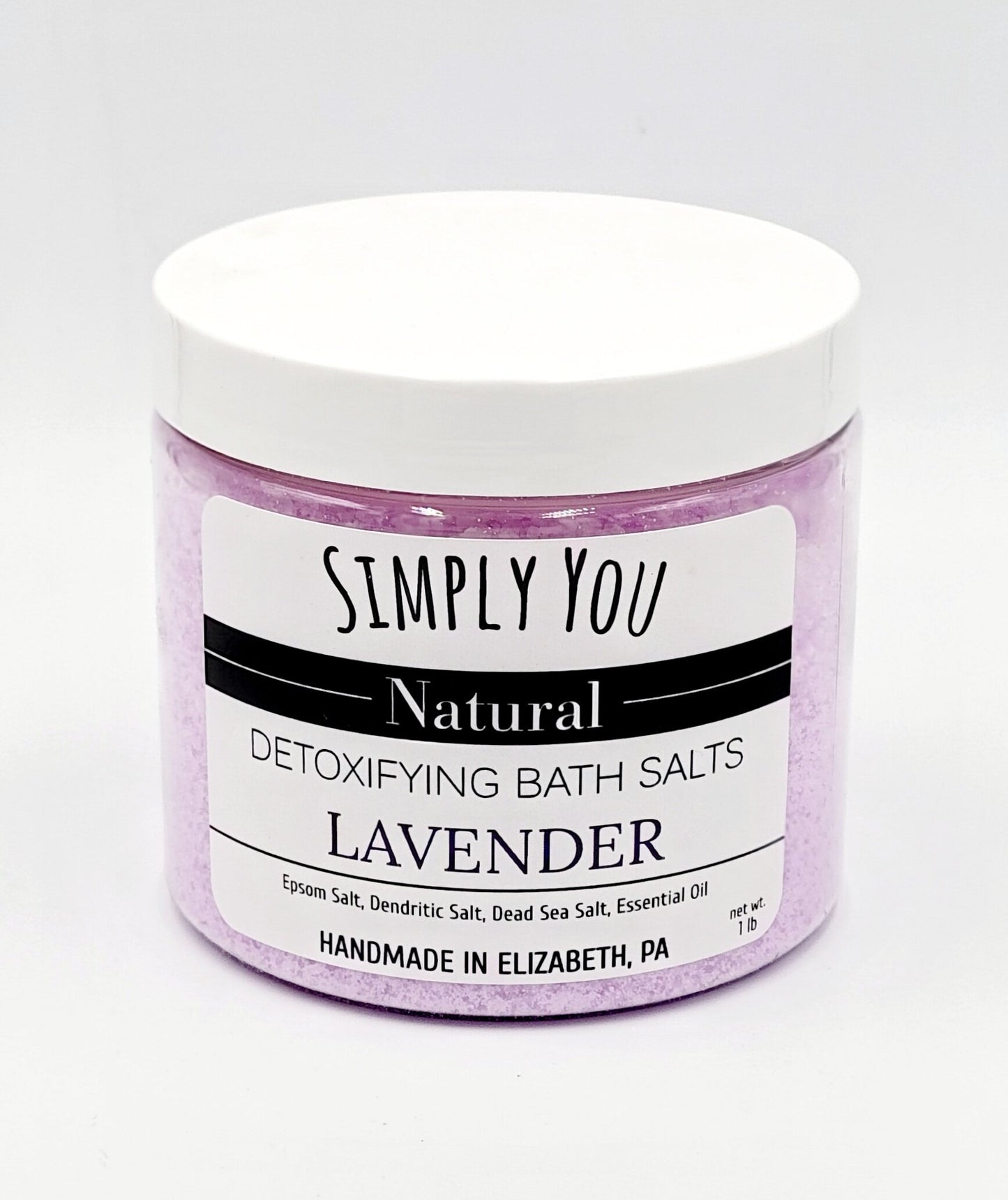 Detoxifying Bath Salt Lavender