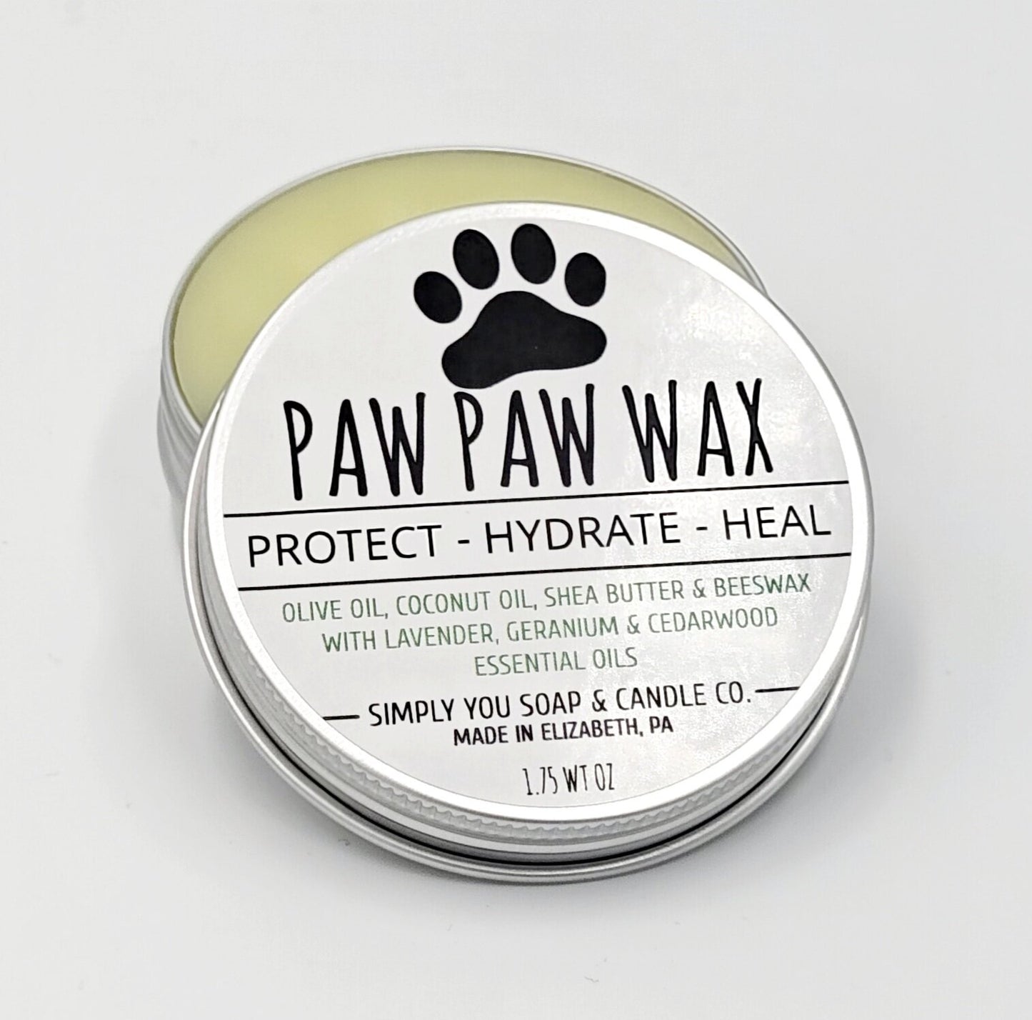 All Natural Paw Paw Wax