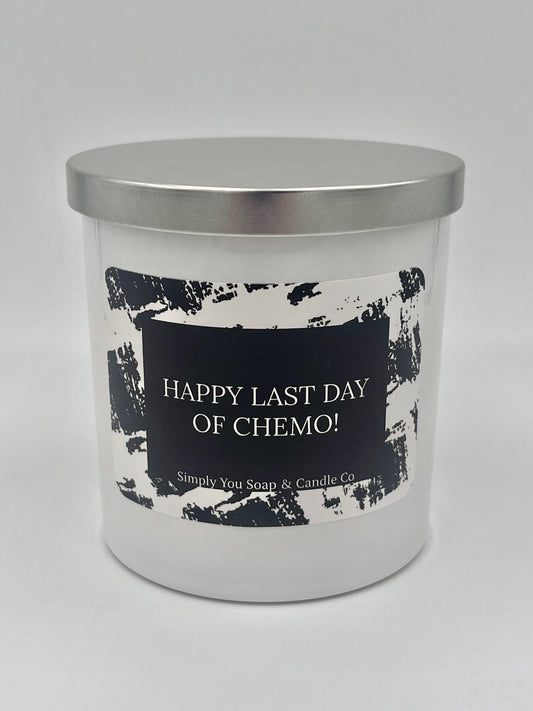 Happy Last Day of Chemo Soy Candle